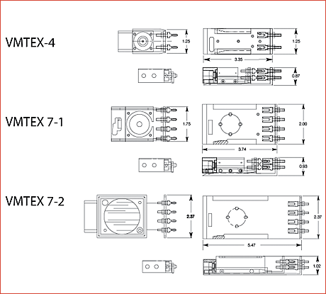 DIAGRAM OF TYPICAL Model VMTEX, Transferable Experimental Station